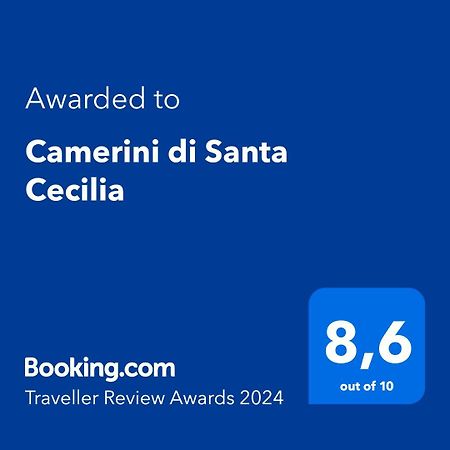 Camerini Di Santa Cecilia Палермо Екстериор снимка
